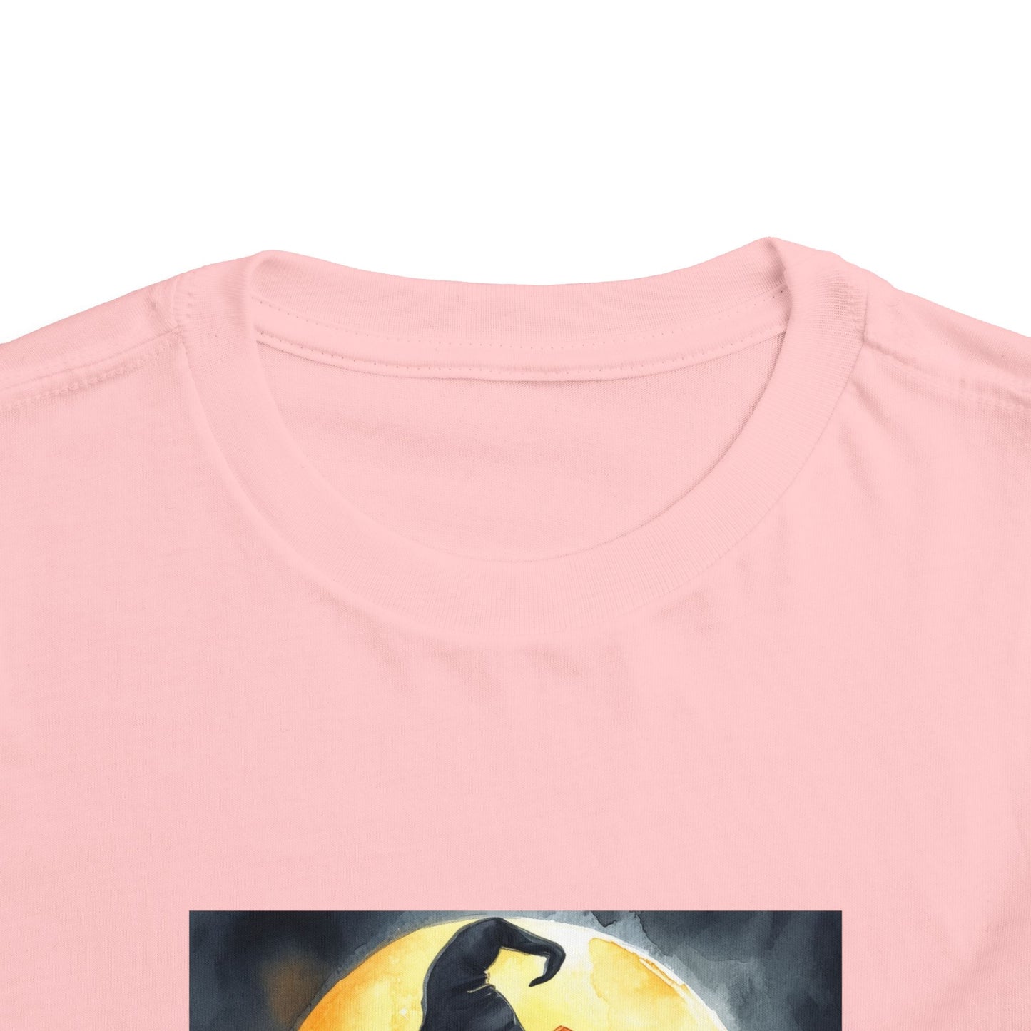 Cat In a Jack O' Lantern Toddler Short Sleeve Tee