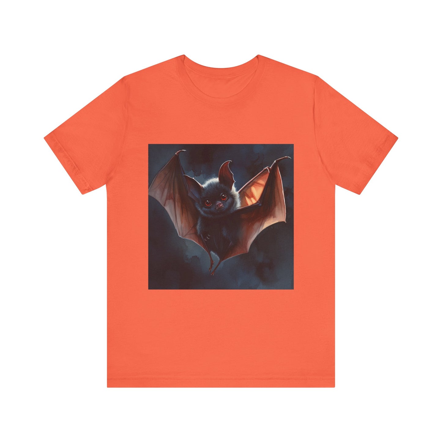 Cute Spooky Bat Unisex Jersey Short Sleeve Tee