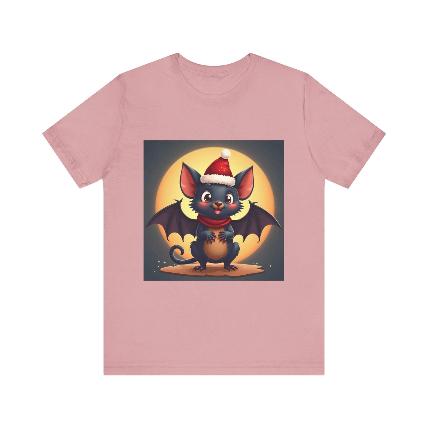 Spooky Christmas Bat Unisex Jersey Tee