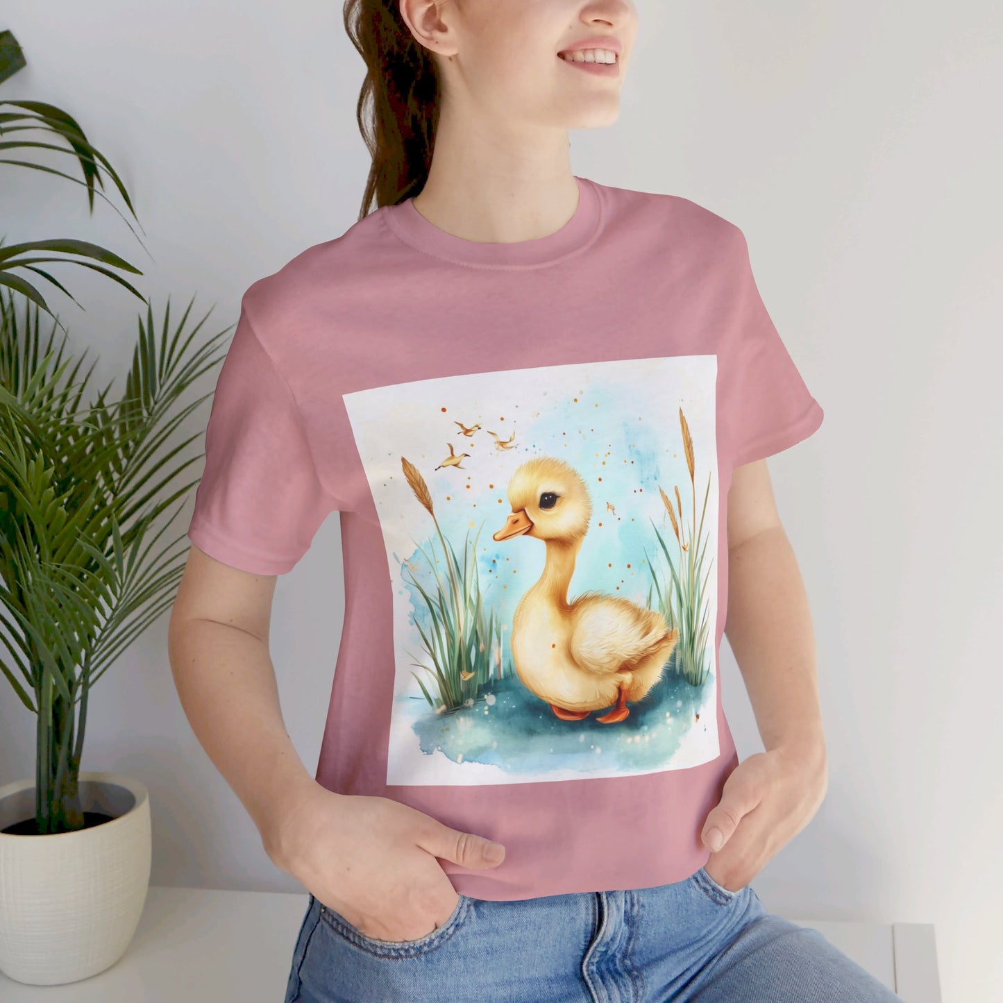 Cute Baby Goose Unisex Jersey Short Sleeve Tee