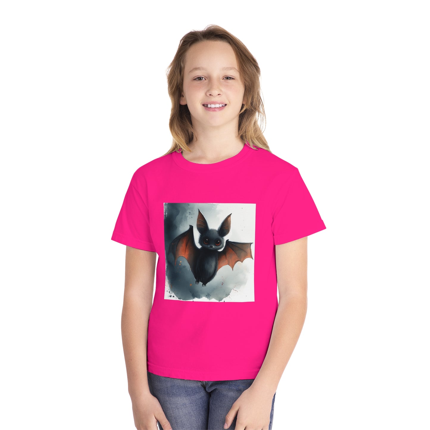 Adorable Baby Bat Youth Midweight Tee