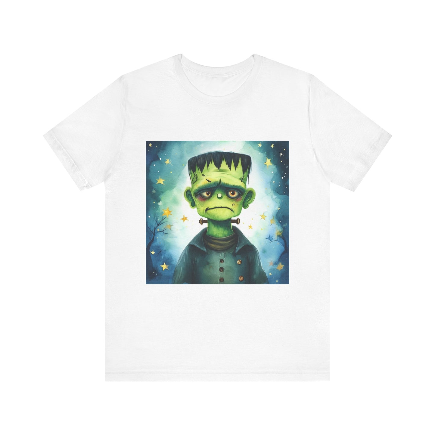 Cute Frankenstein Monster Unisex Jersey Short Sleeve Tee