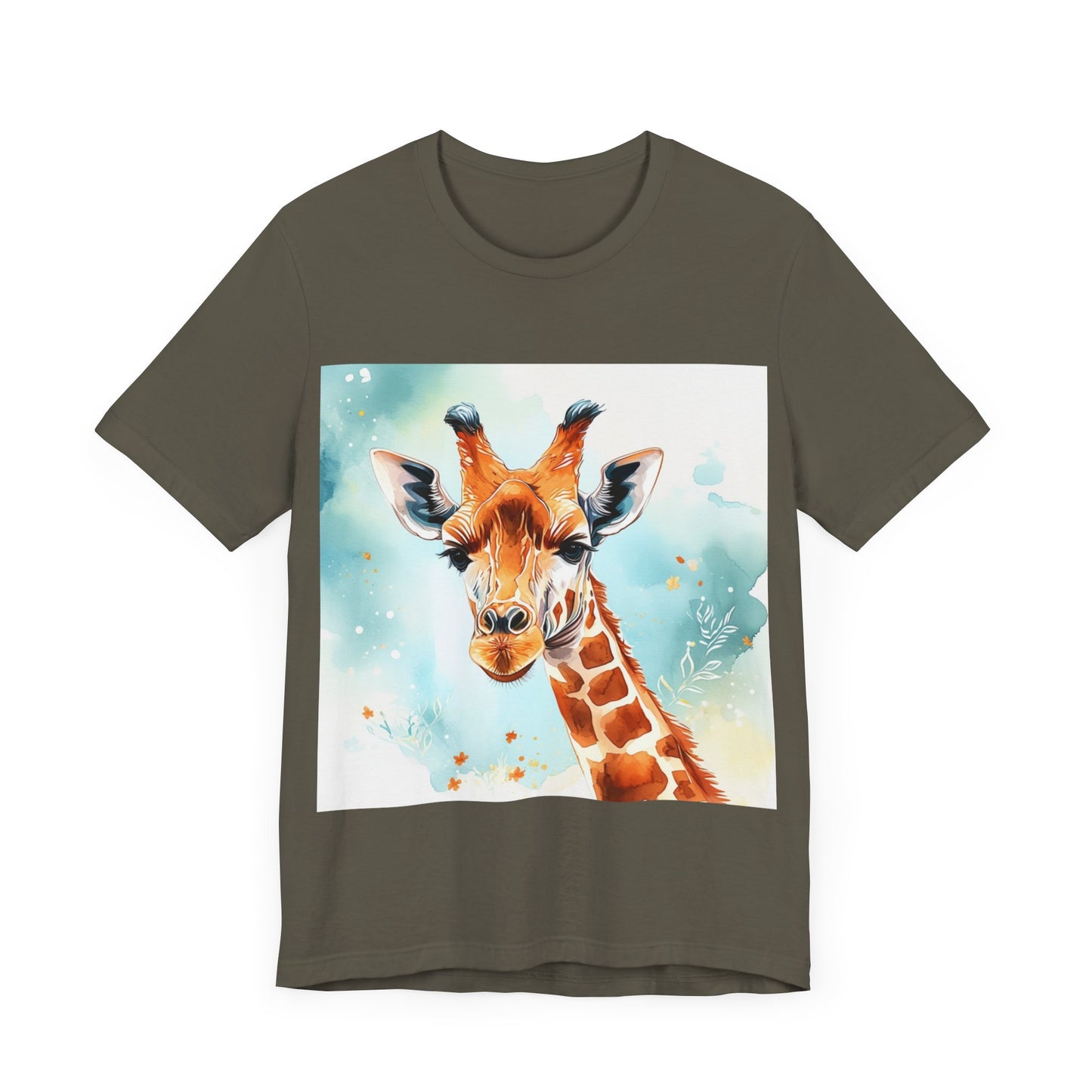 Cute Giraffe Unisex Jersey Short Sleeve Tee