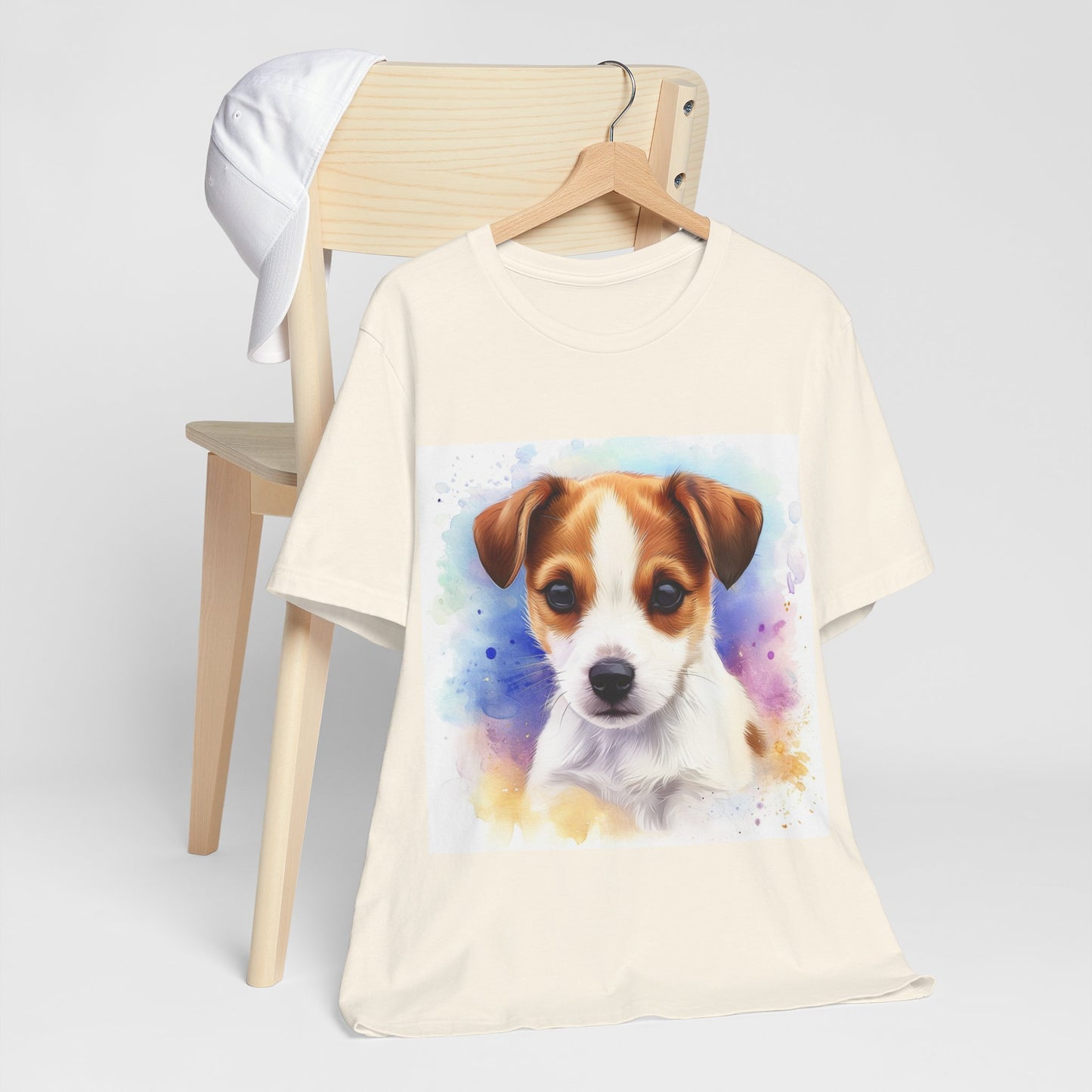 Cute Jack Russell Unisex Jersey Short Sleeve Tee