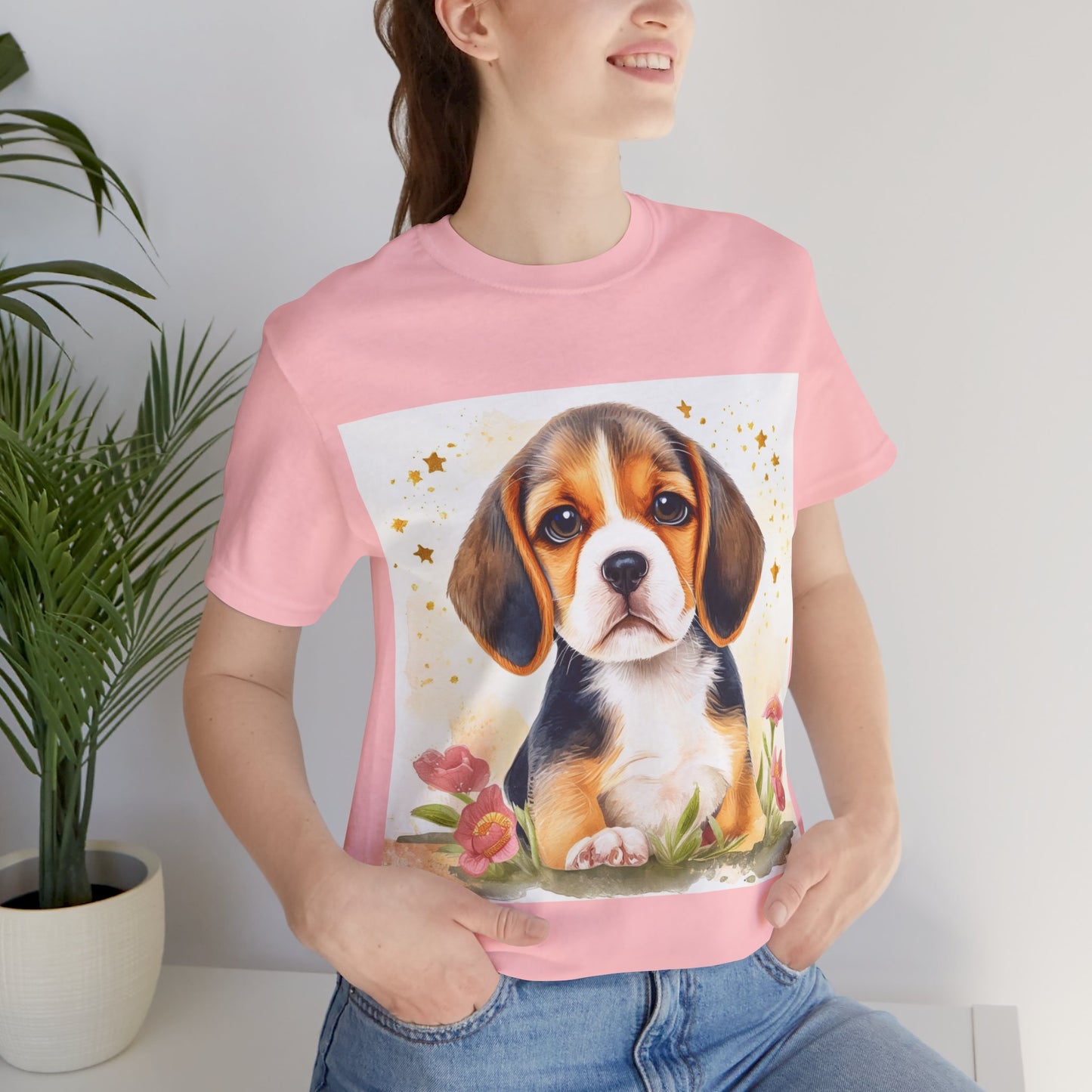 Beagle Unisex Jersey Short Sleeve Tee