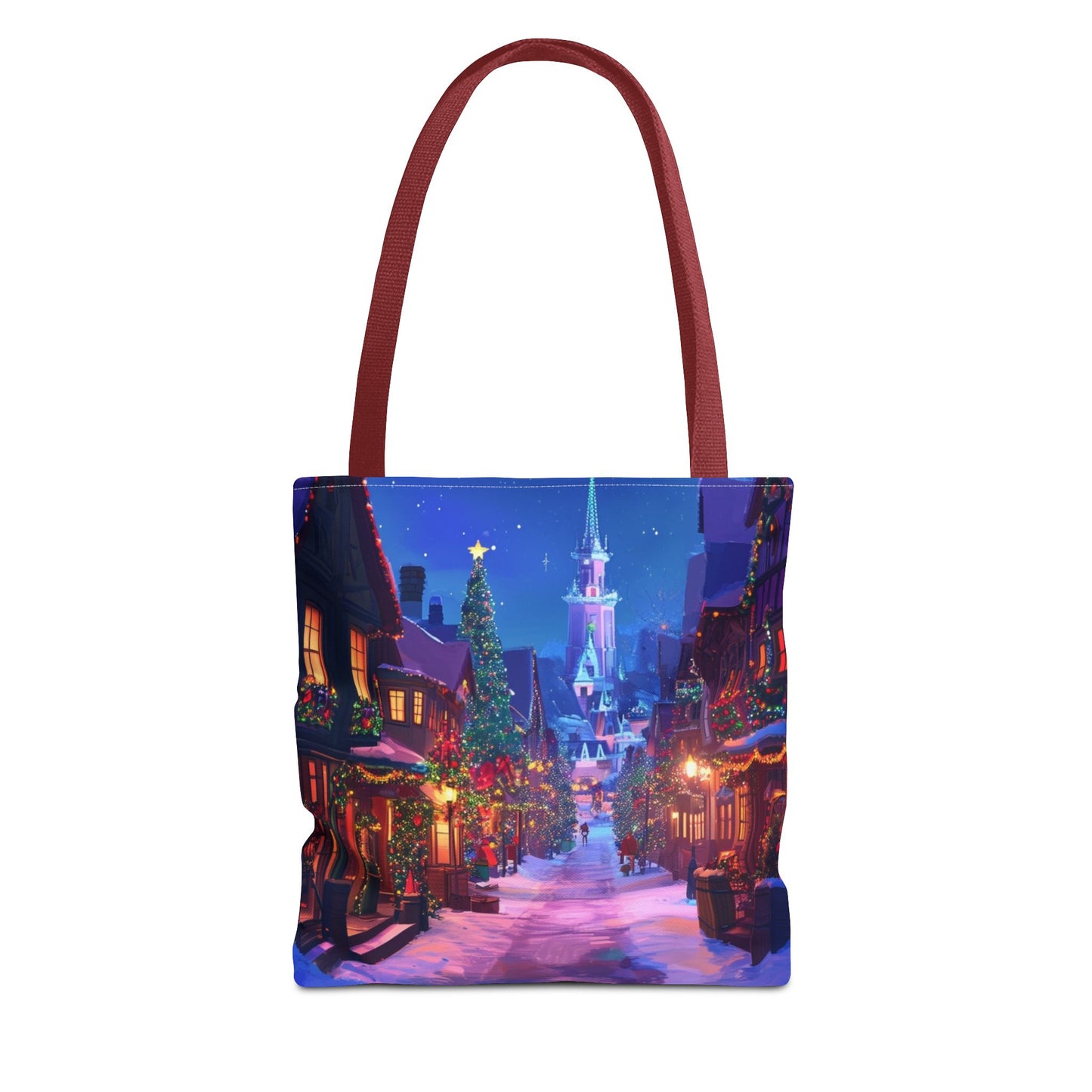 Holiday Town Tote Bag (AOP)