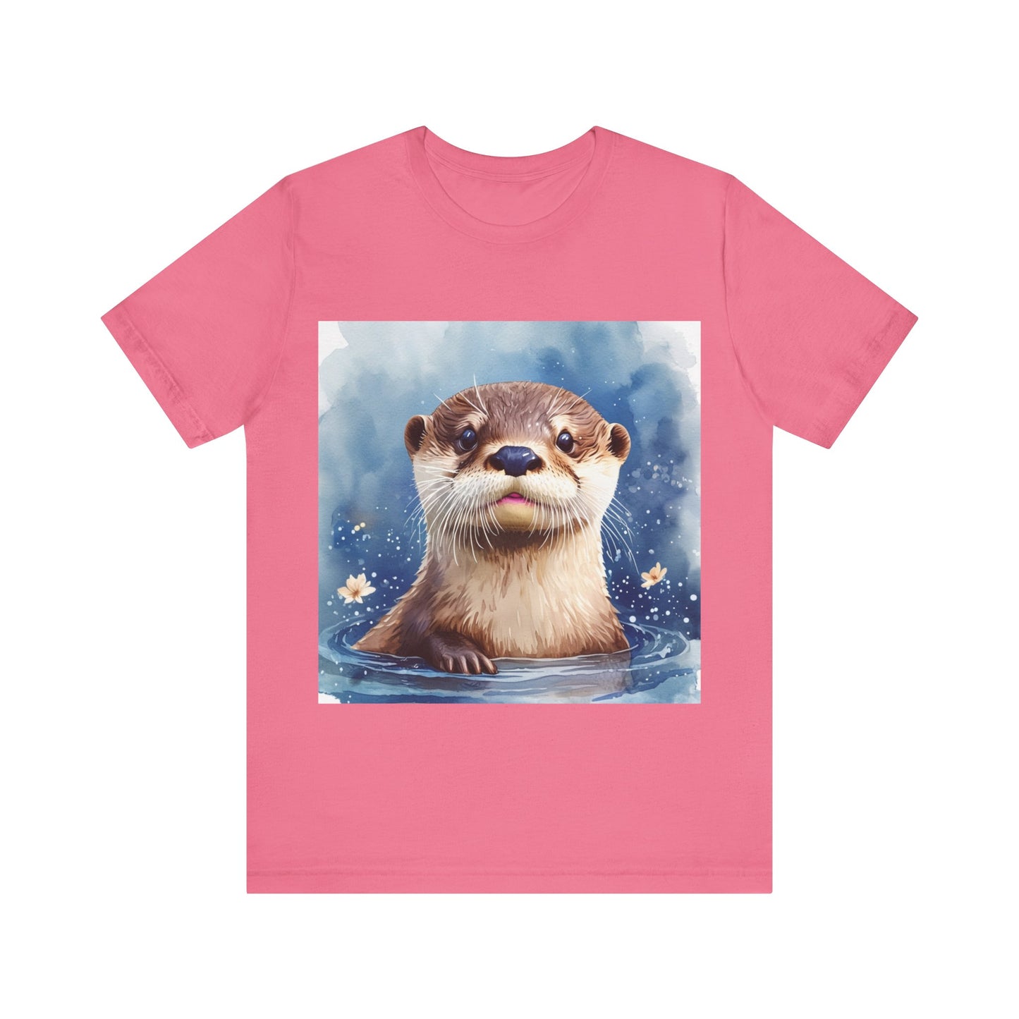 Cute Otter Unisex Jersey Short Sleeve Tee