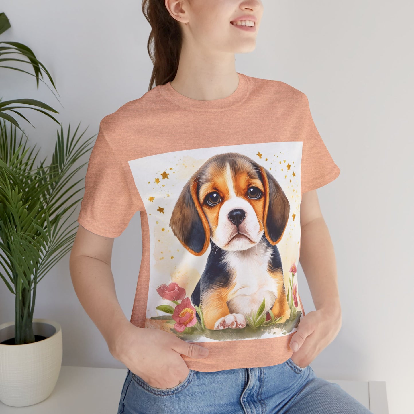 Beagle Unisex Jersey Short Sleeve Tee