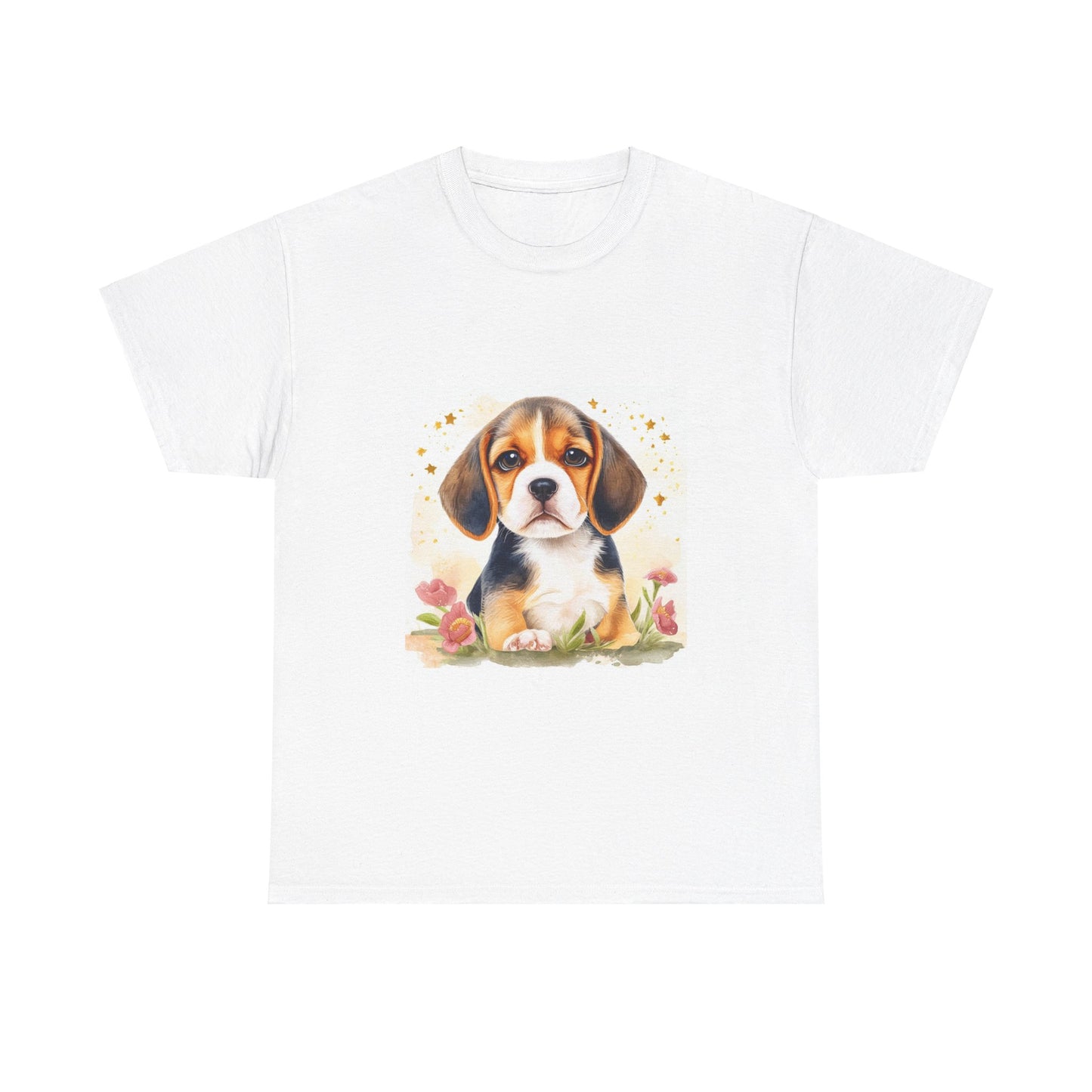 Beagle Puppy Unisex Heavy Cotton Tee