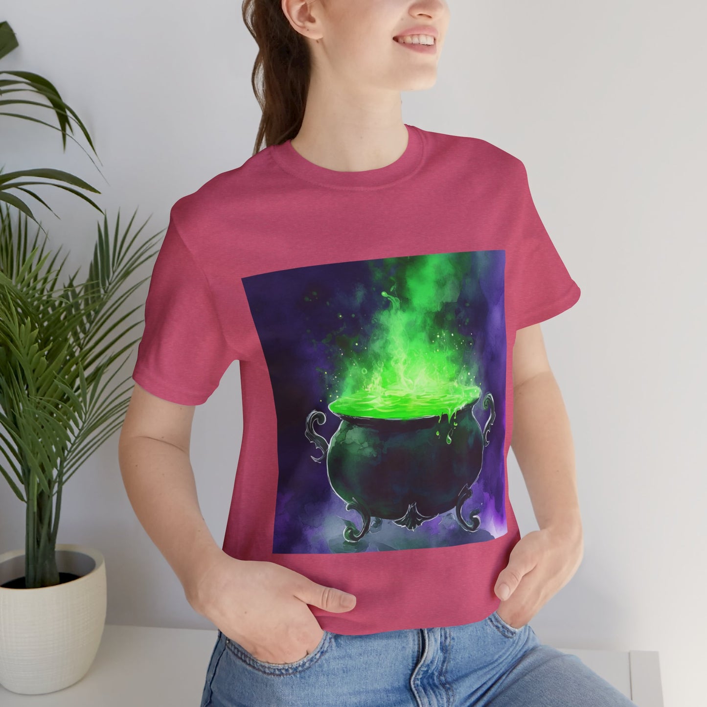 Foaming Cauldron Unisex Jersey Short Sleeve Tee