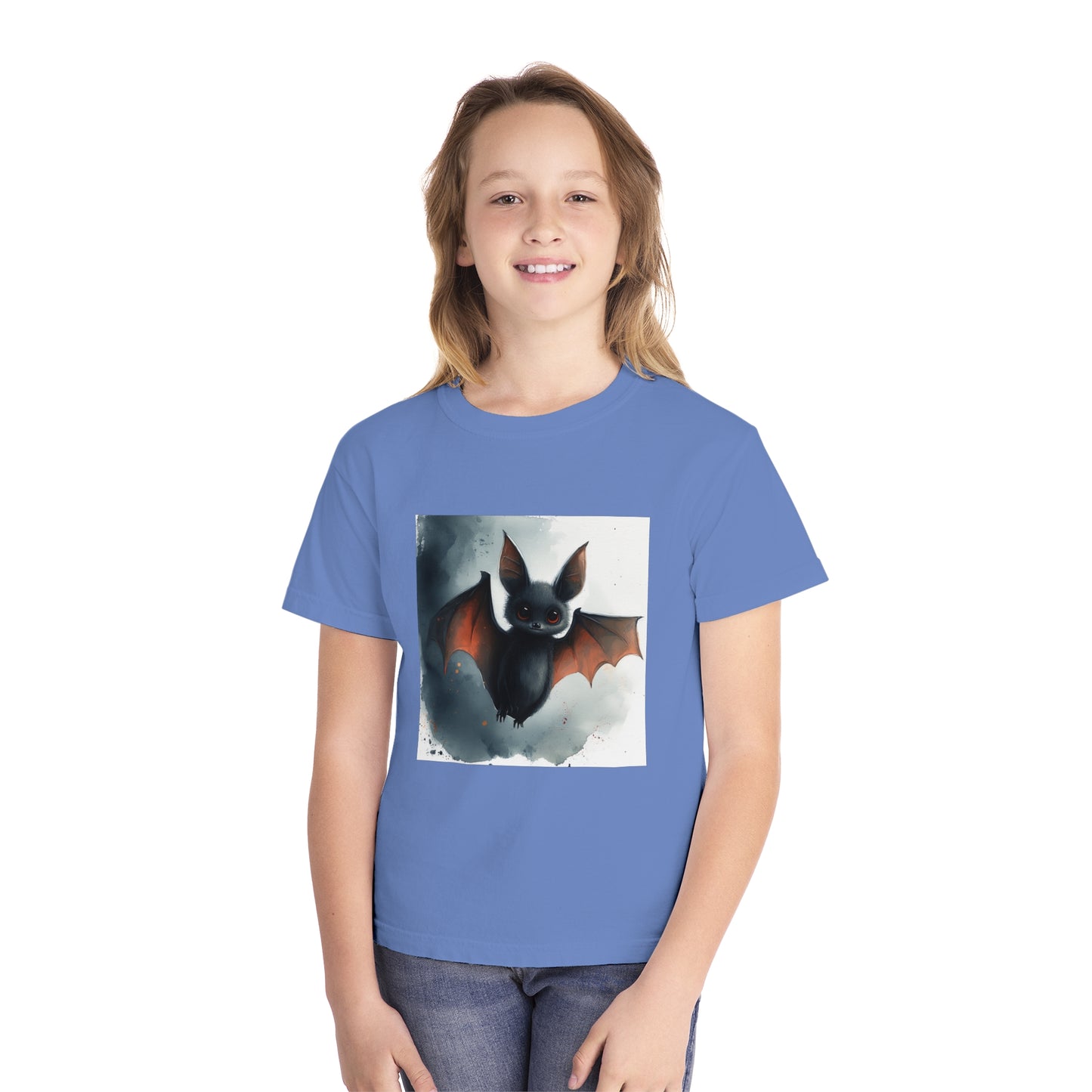 Adorable Baby Bat Youth Midweight Tee