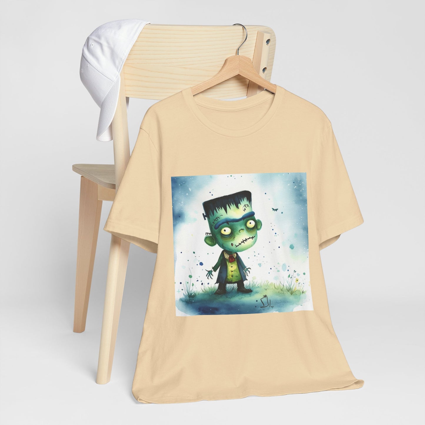 Cute Frankenstein Unisex Jersey Short Sleeve Tee