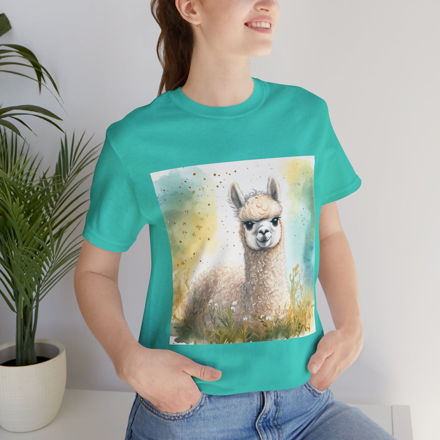 Alpaca Unisex Jersey Short Sleeve Tee