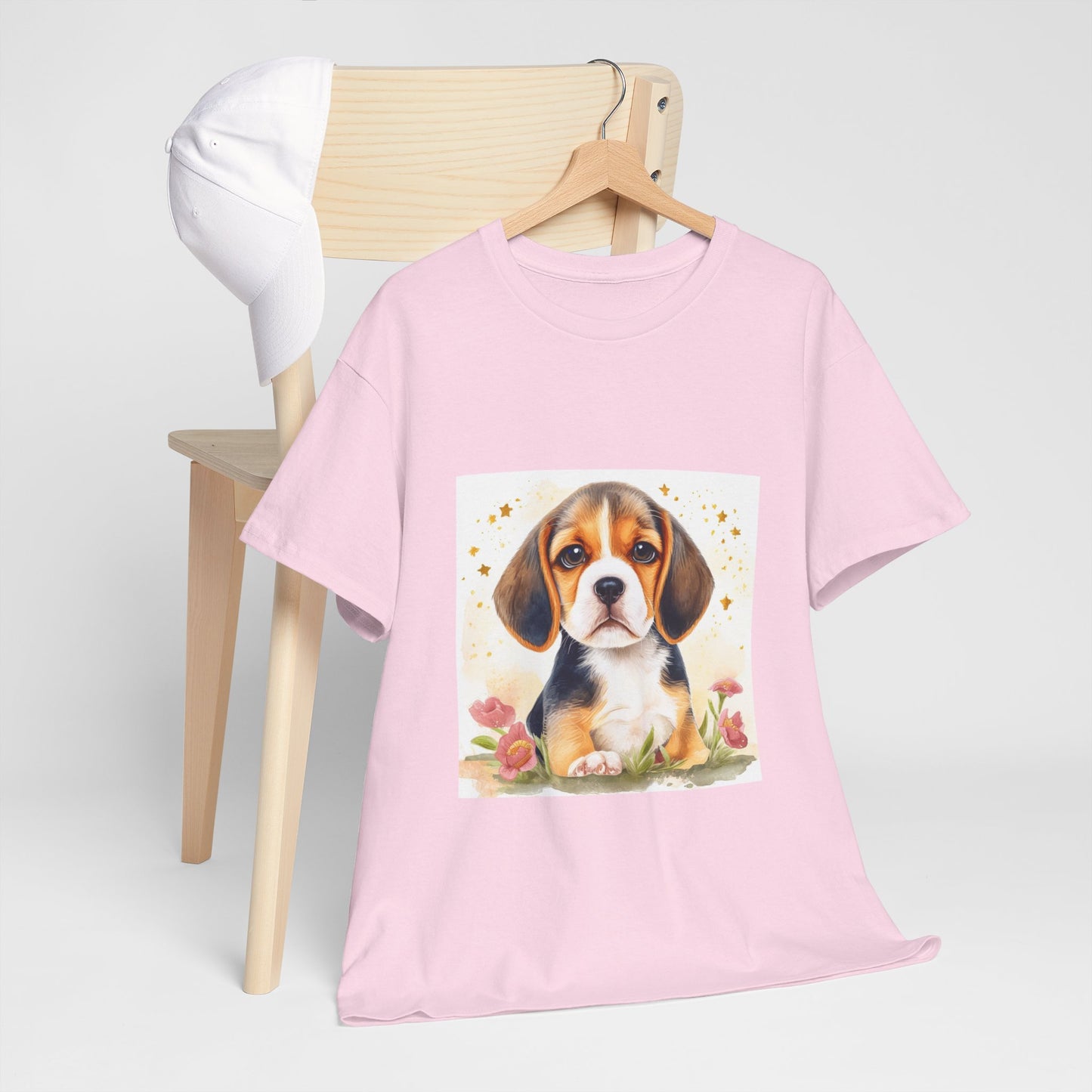 Beagle Puppy Unisex Heavy Cotton Tee