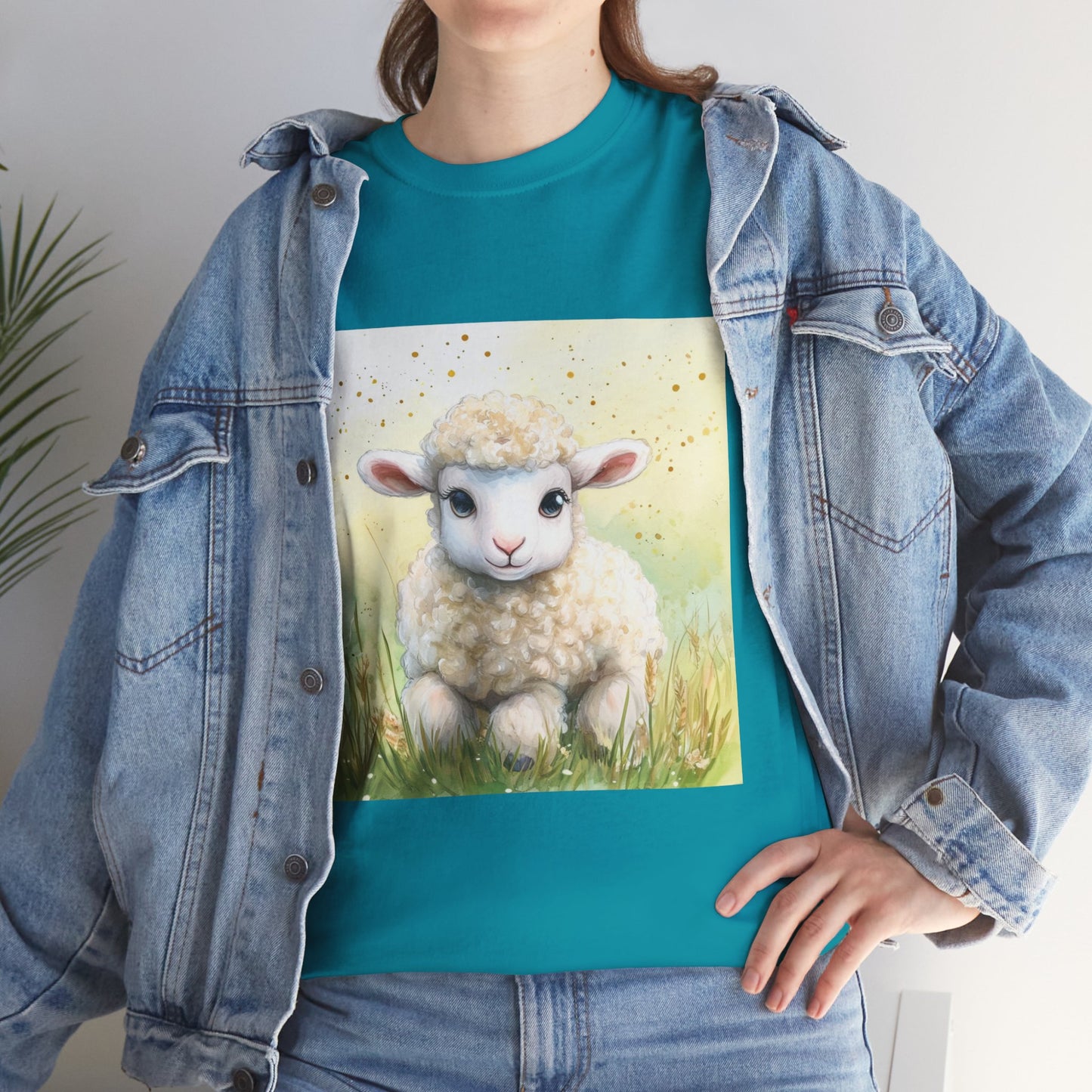 Baby Lamb Unisex Heavy Cotton Tee