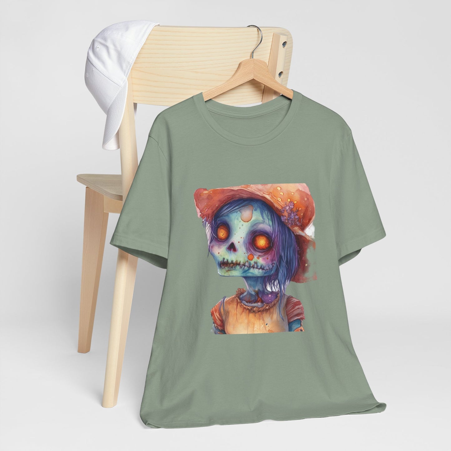 Cute Zombie Unisex Jersey Short Sleeve Tee