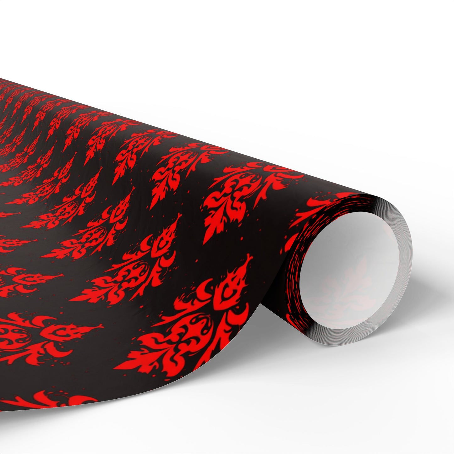 Black and Red Victorian Wallpaper Style Wrapping Papers