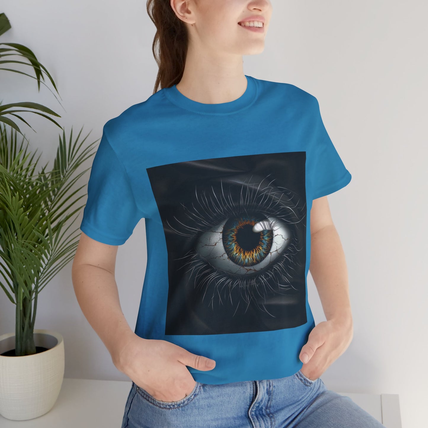 Unsettling Eye Unisex Jersey Short Sleeve Tee