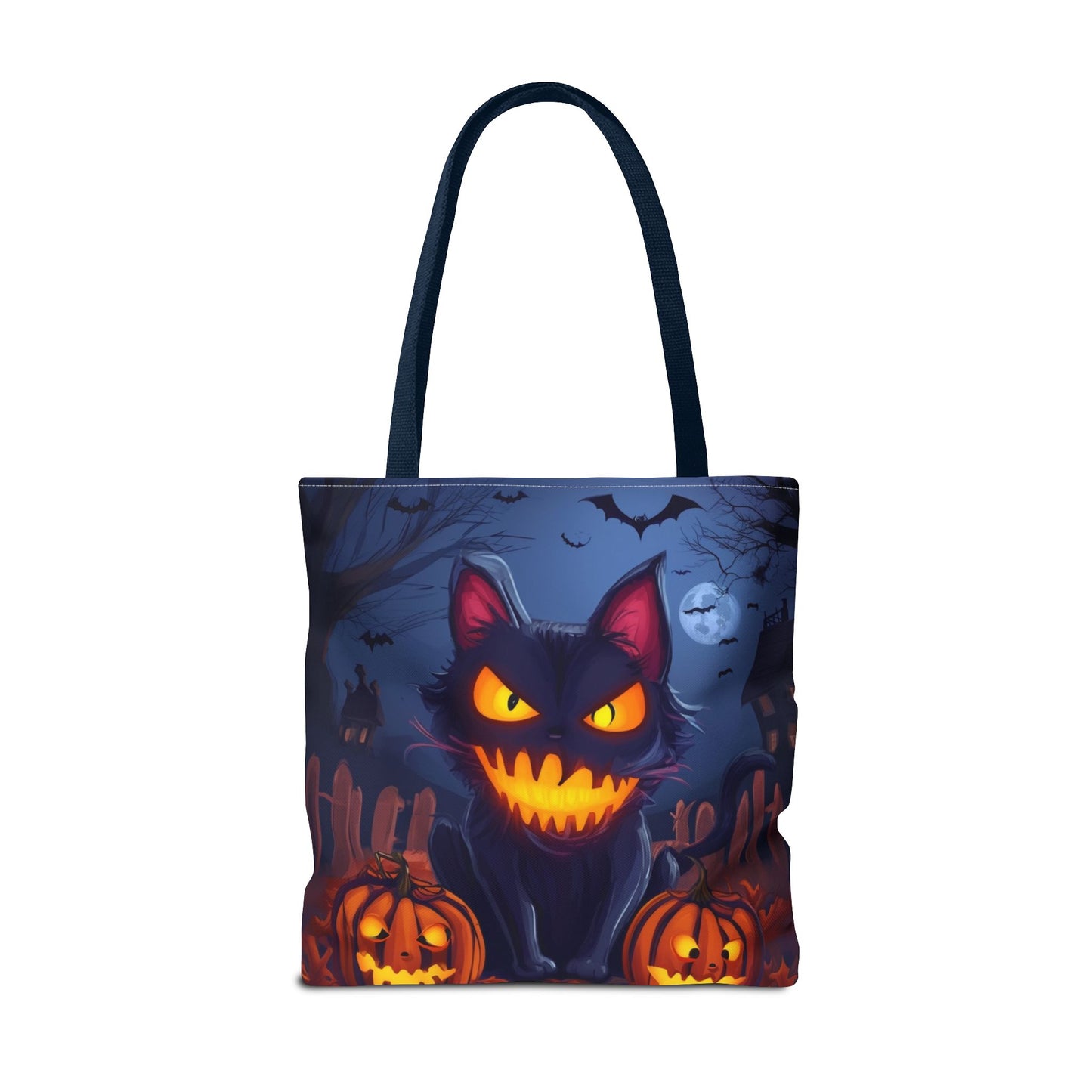 Spooky Cat Tote Bag (AOP)