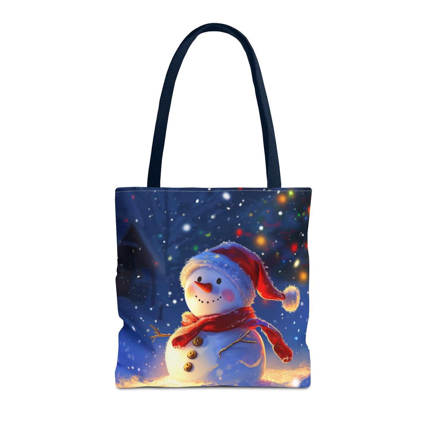 Cute Snowman Tote Bag (AOP)