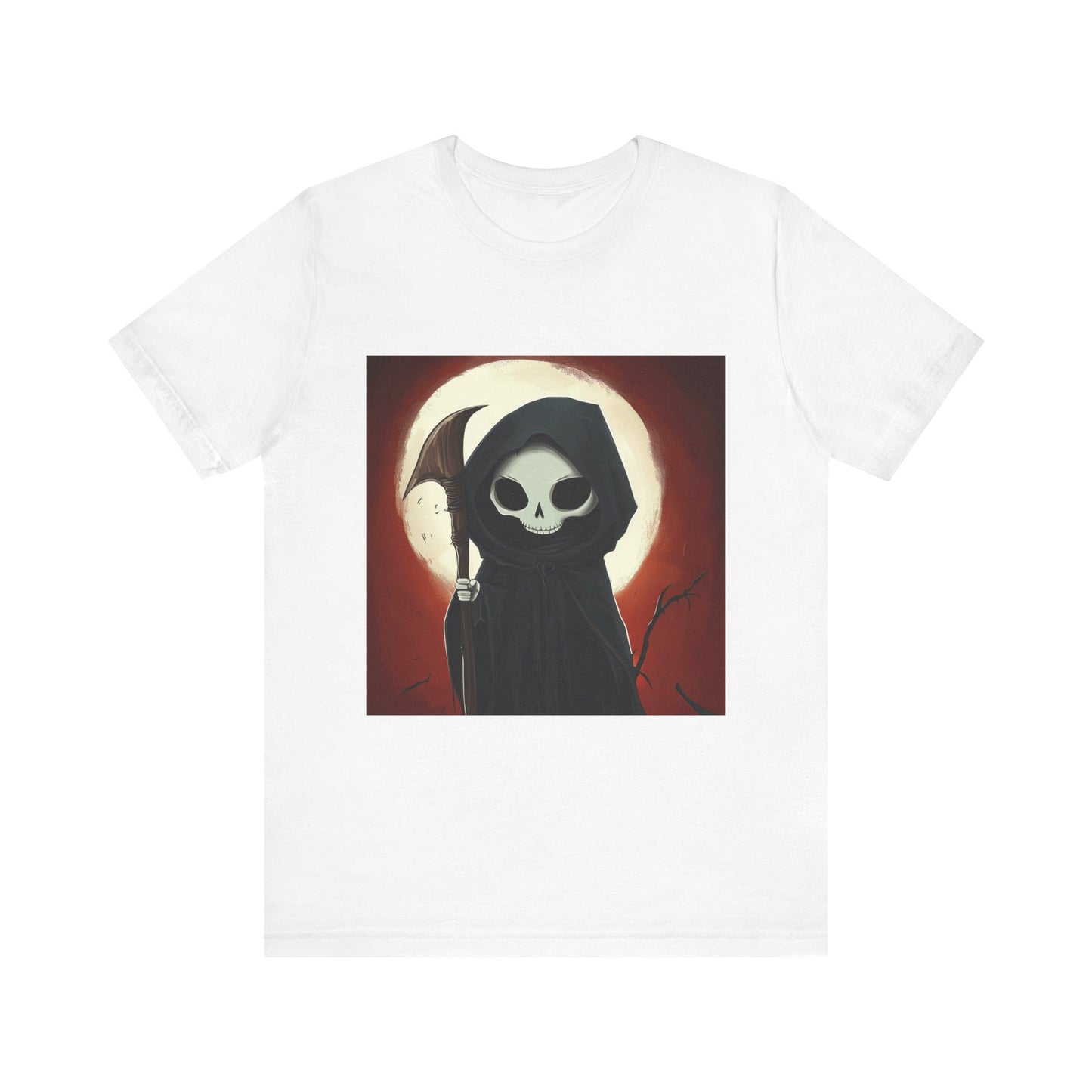 Cute Grim Reaper Unisex Jersey Short Sleeve Tee