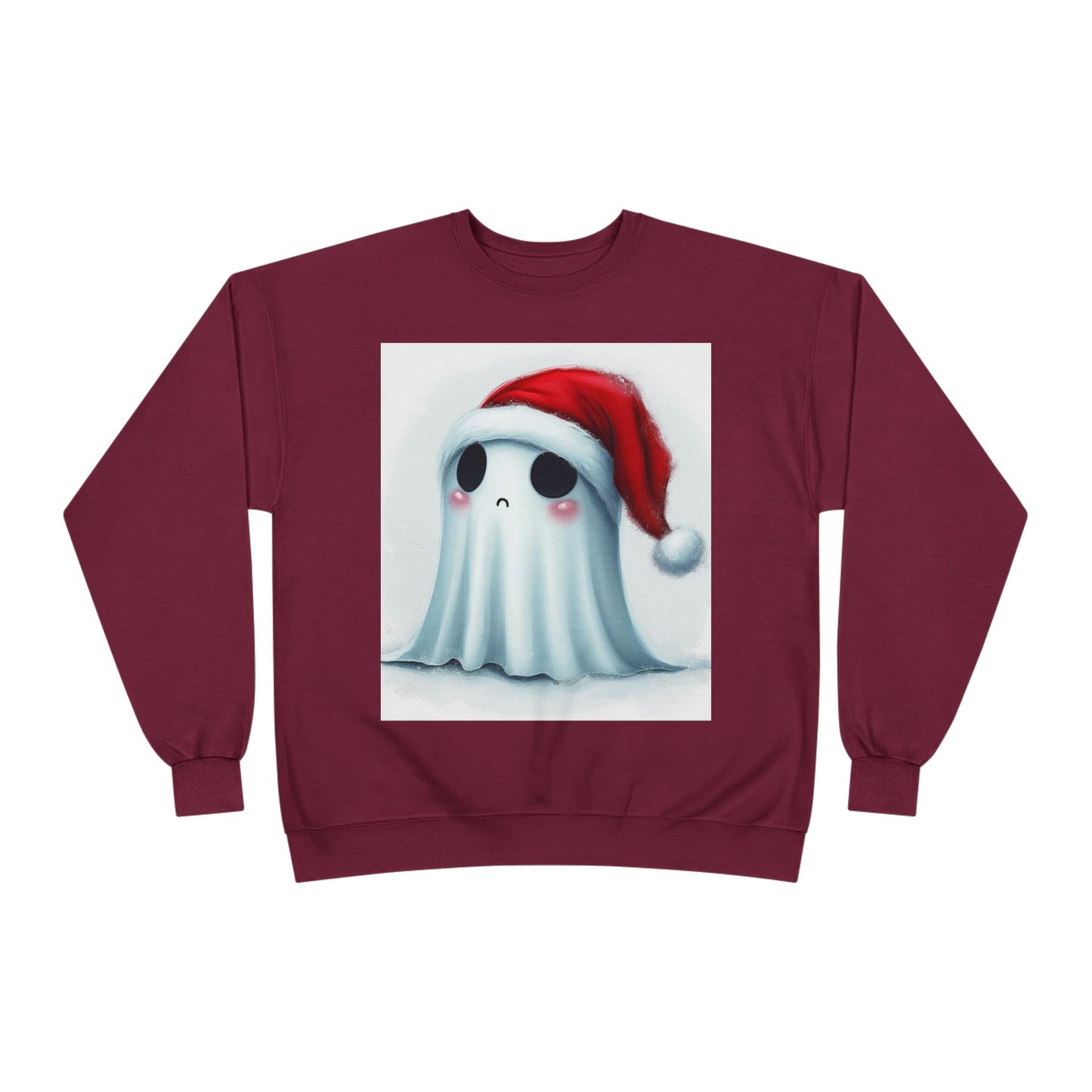 Holiday Ghost Unisex EcoSmart® Crewneck Sweatshirt