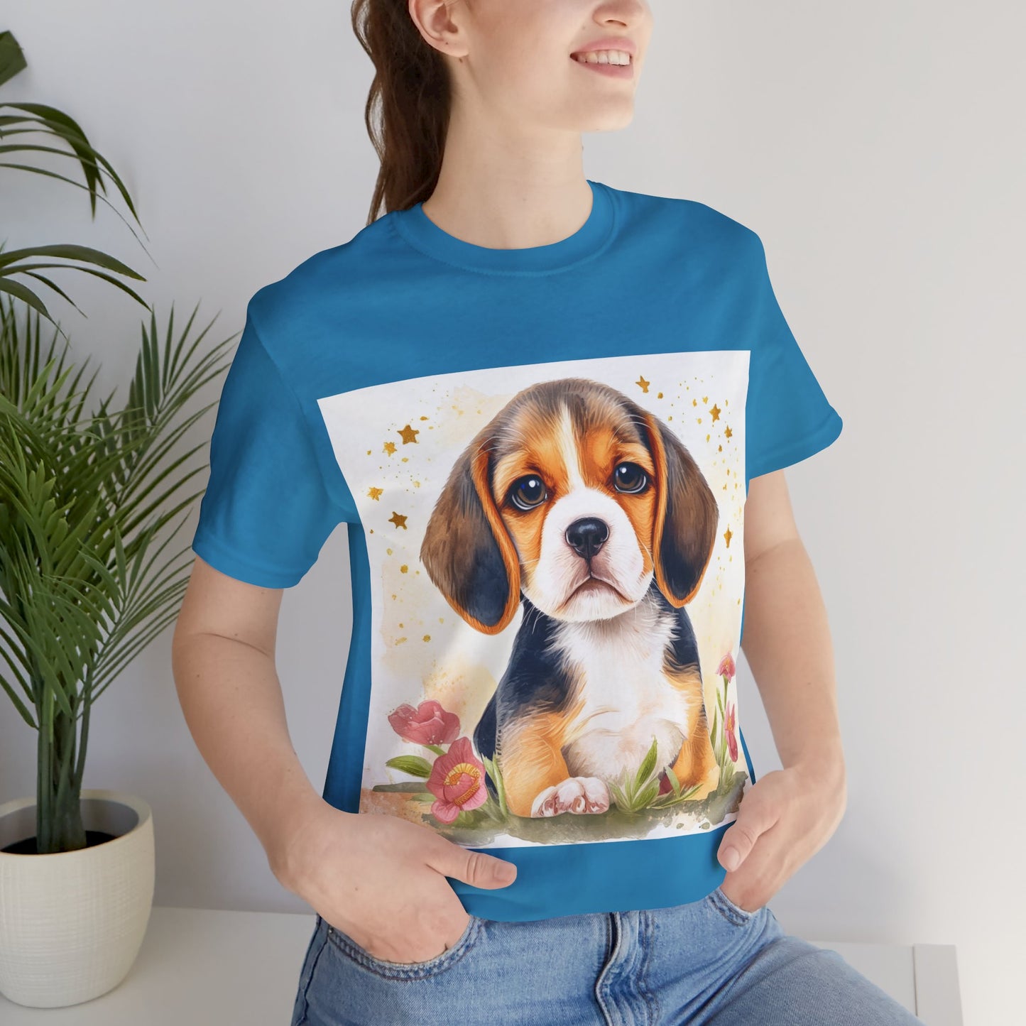 Beagle Unisex Jersey Short Sleeve Tee