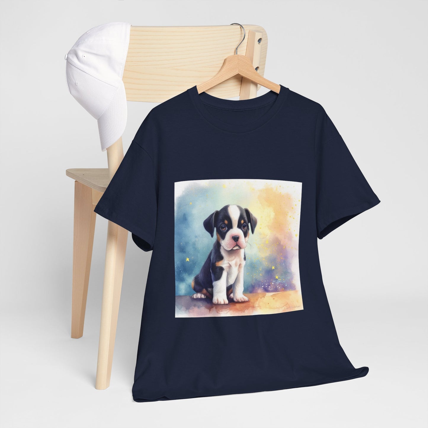 Boston Puppy Unisex Heavy Cotton Tee