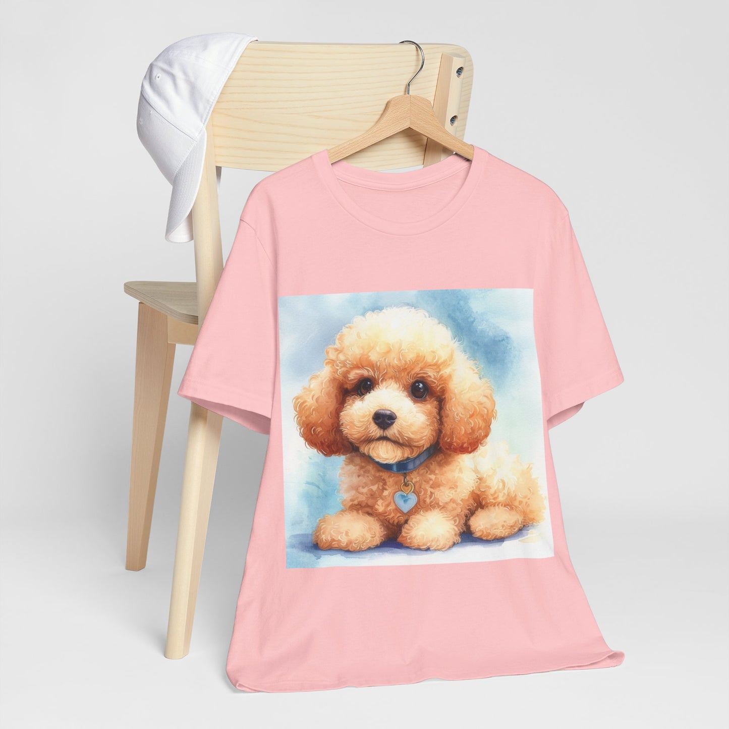 Poodle Puppy Unisex Jersey Short Sleeve Tee