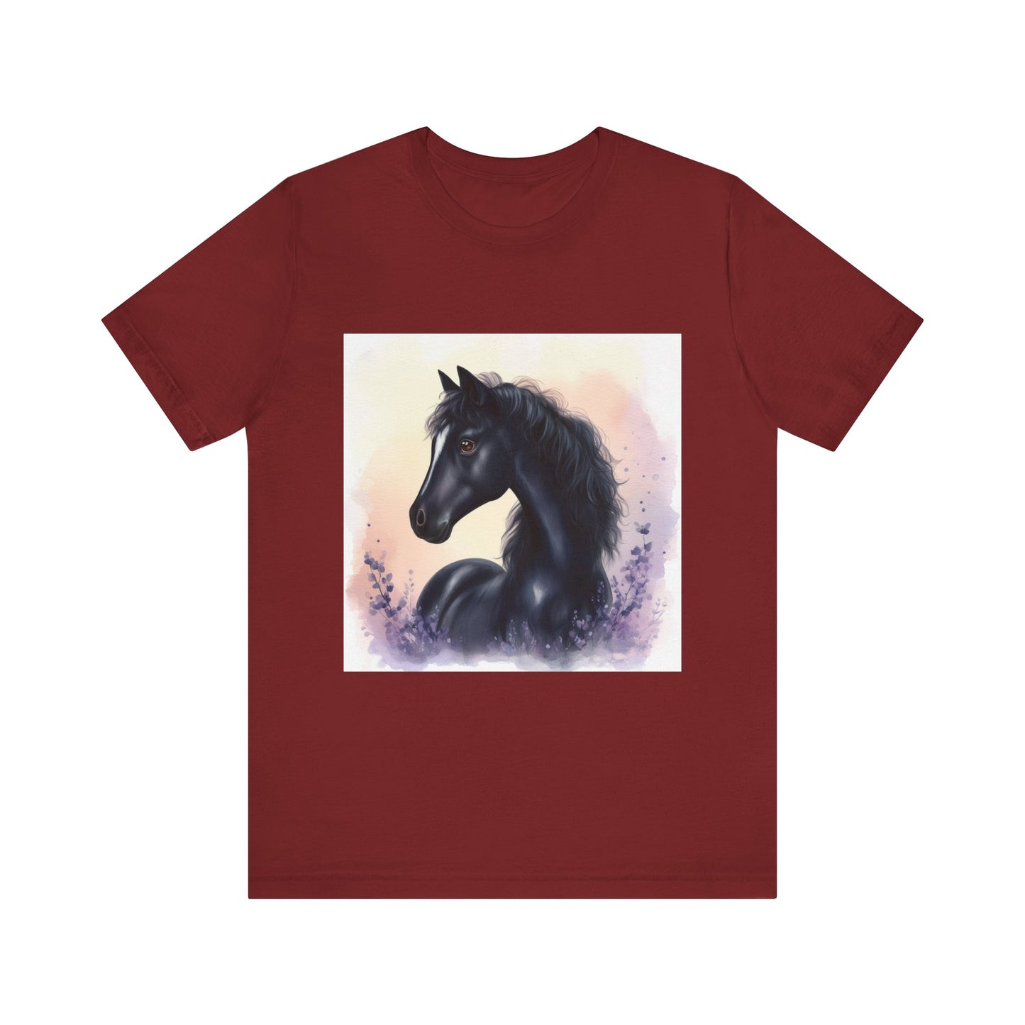 Baby Black Horse Unisex Jersey Short Sleeve Tee