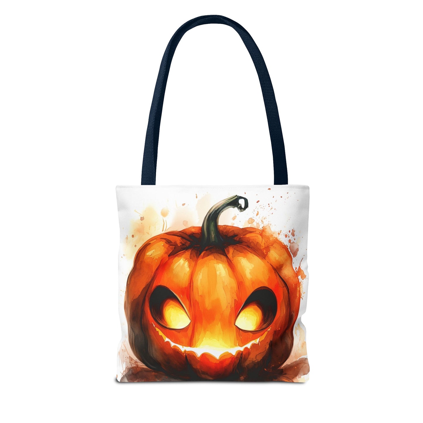 Cute Happy Jack o Lantern Tote Bag (AOP)