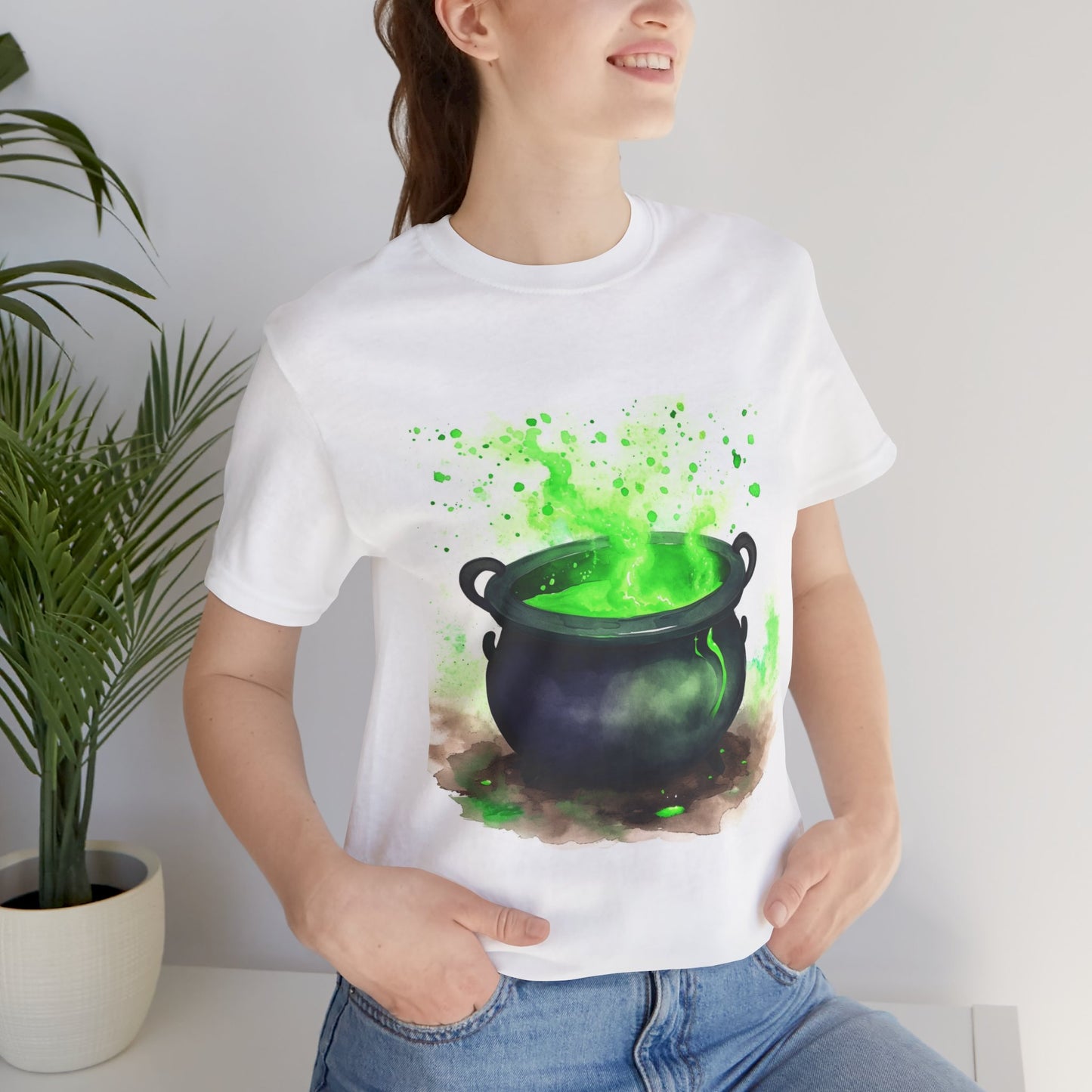 Witch's Cauldron Unisex Jersey Short Sleeve Tee