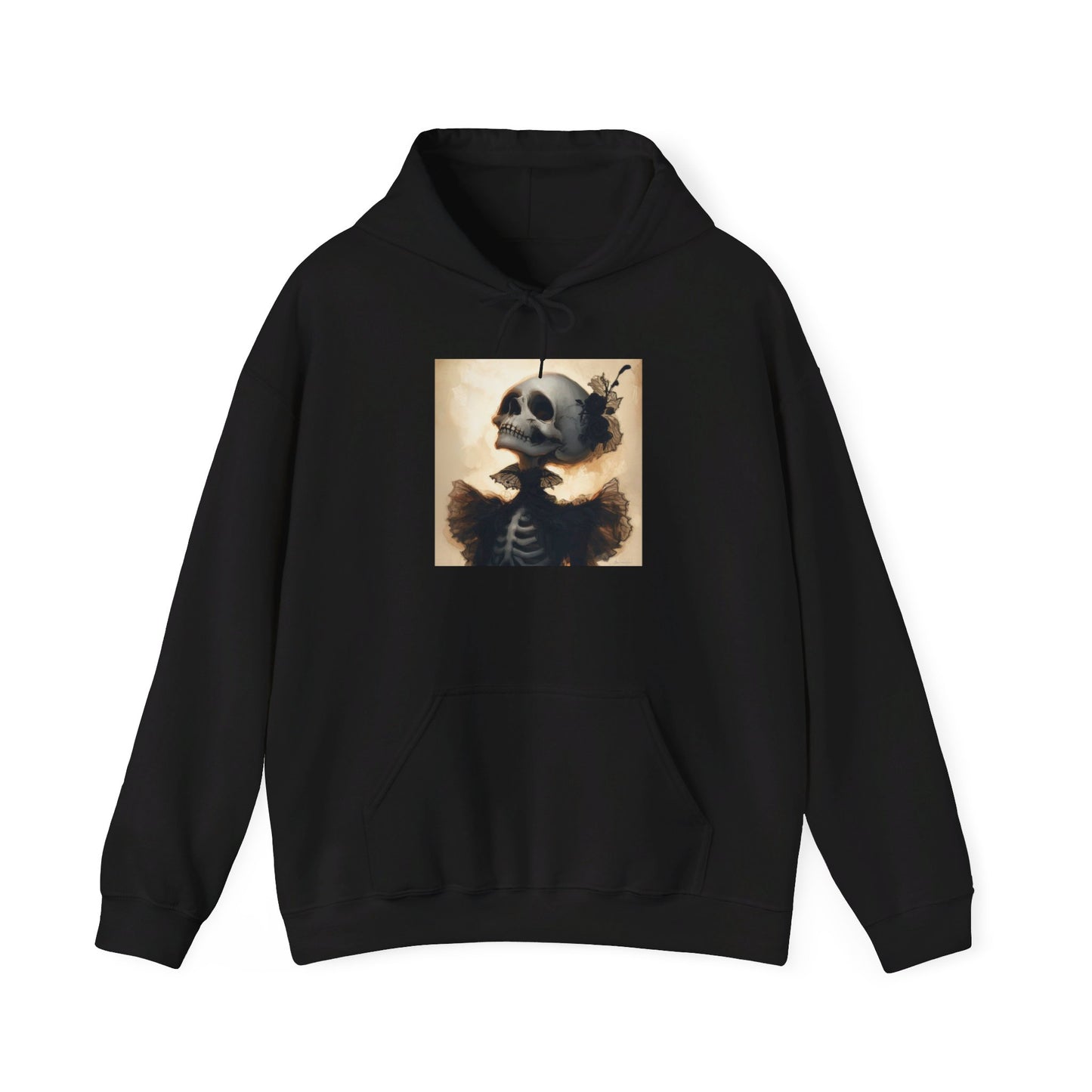 Flamenco Dancer Skeleton Unisex Heavy Blend™ Hooded Sweatshirt