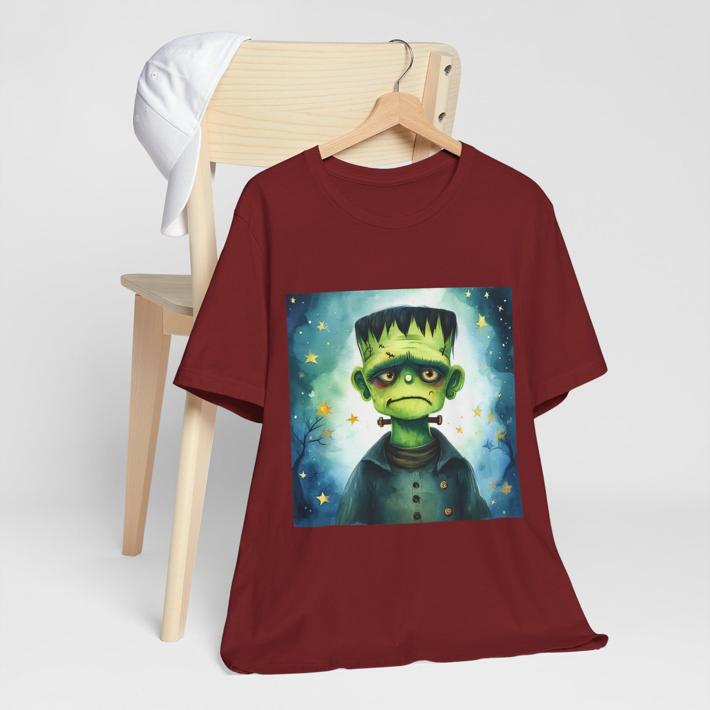 Cute Frankenstein Monster Unisex Jersey Short Sleeve Tee