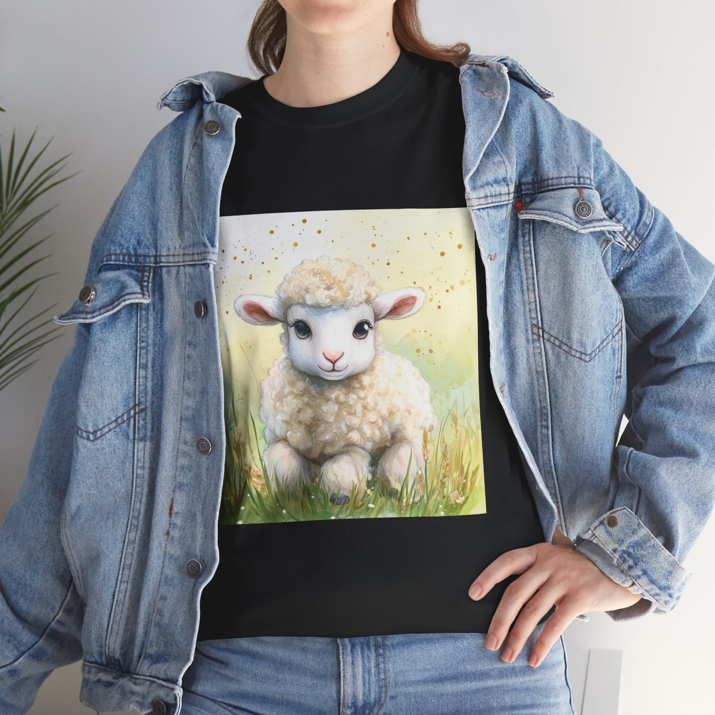 Baby Lamb Unisex Heavy Cotton Tee