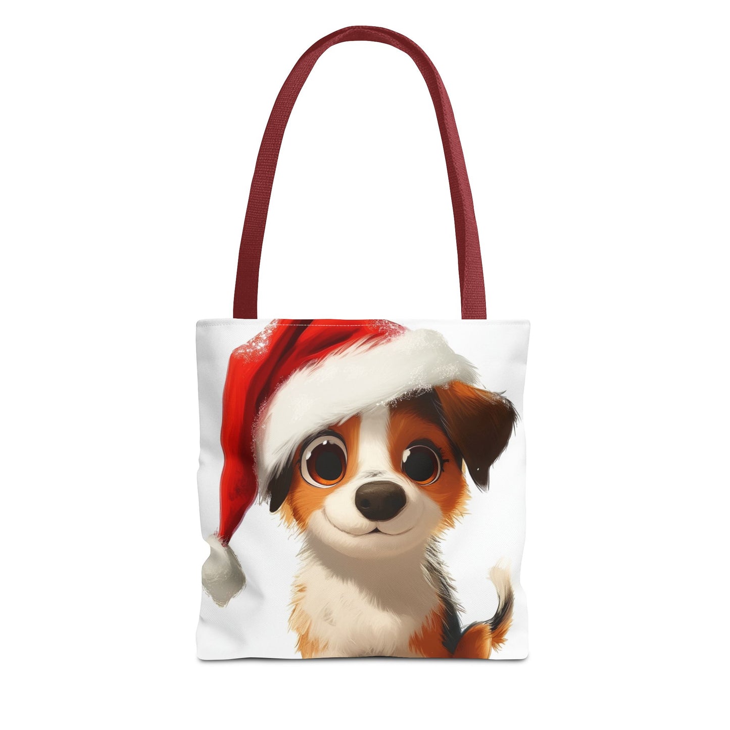 Festive Puppy Tote Bag (AOP)