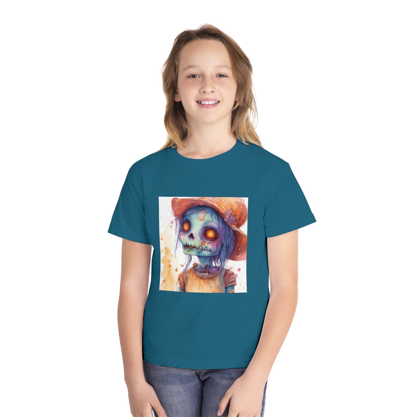 Cute Zombie Youth Midweight Tee