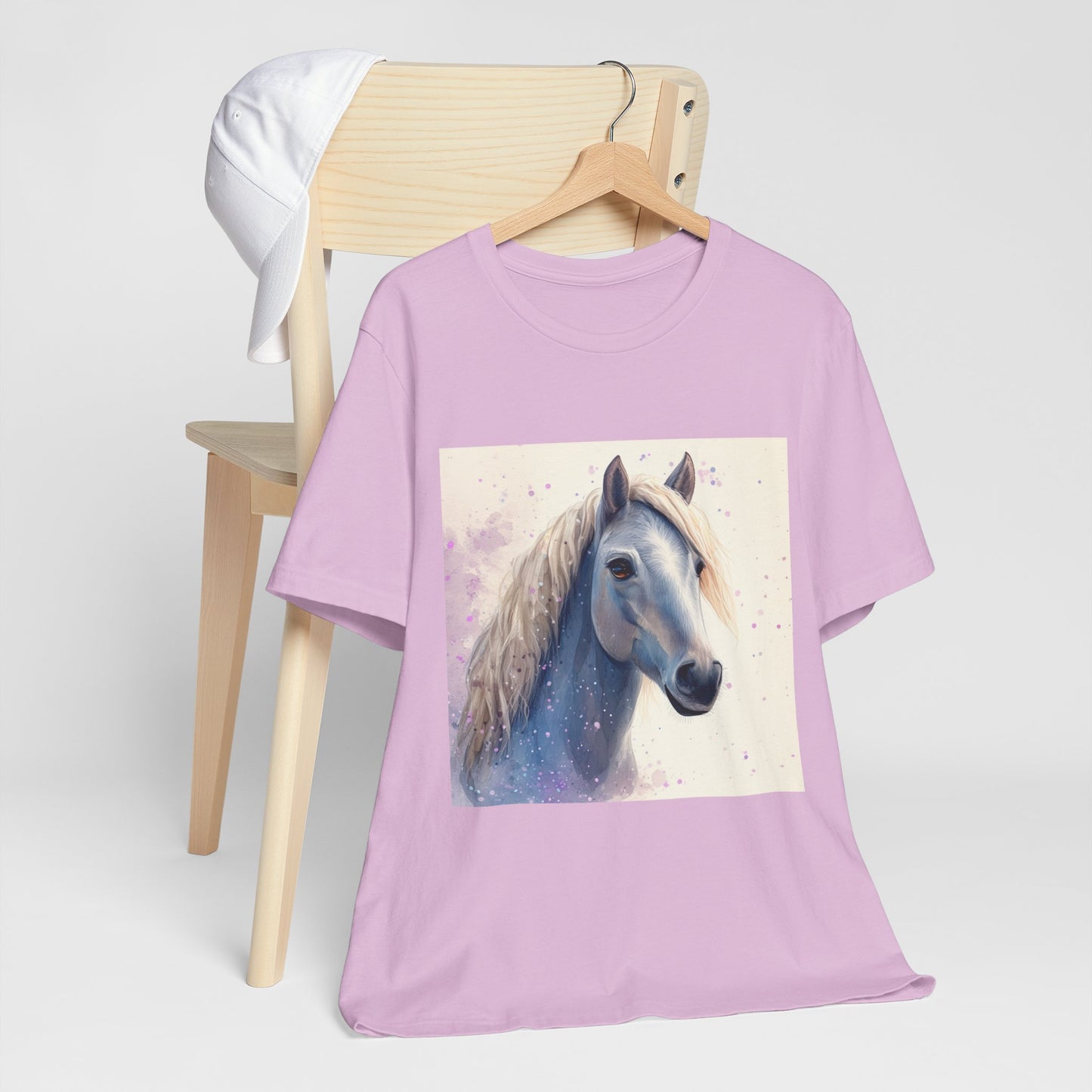 Baby White Horse Unisex Jersey Short Sleeve Tee