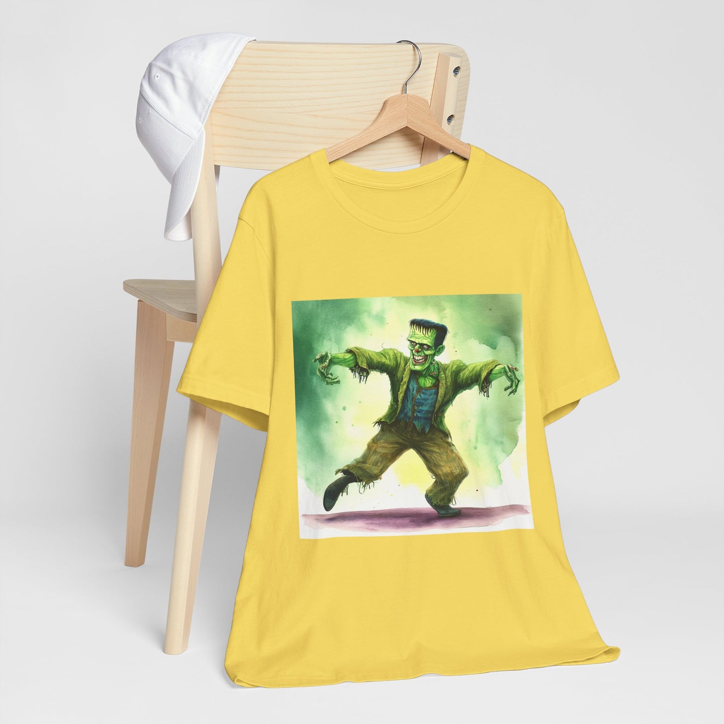 Funny Frankenstein Unisex Jersey Short Sleeve Tee