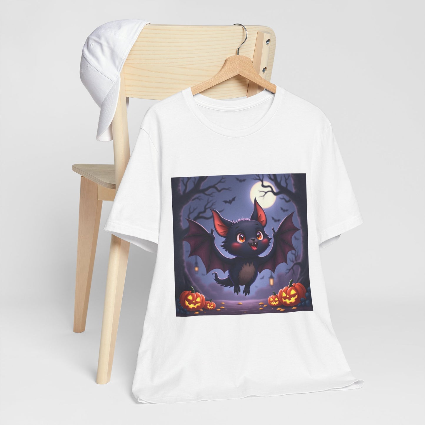 Spooky Cute Bat Unisex Jersey Tee