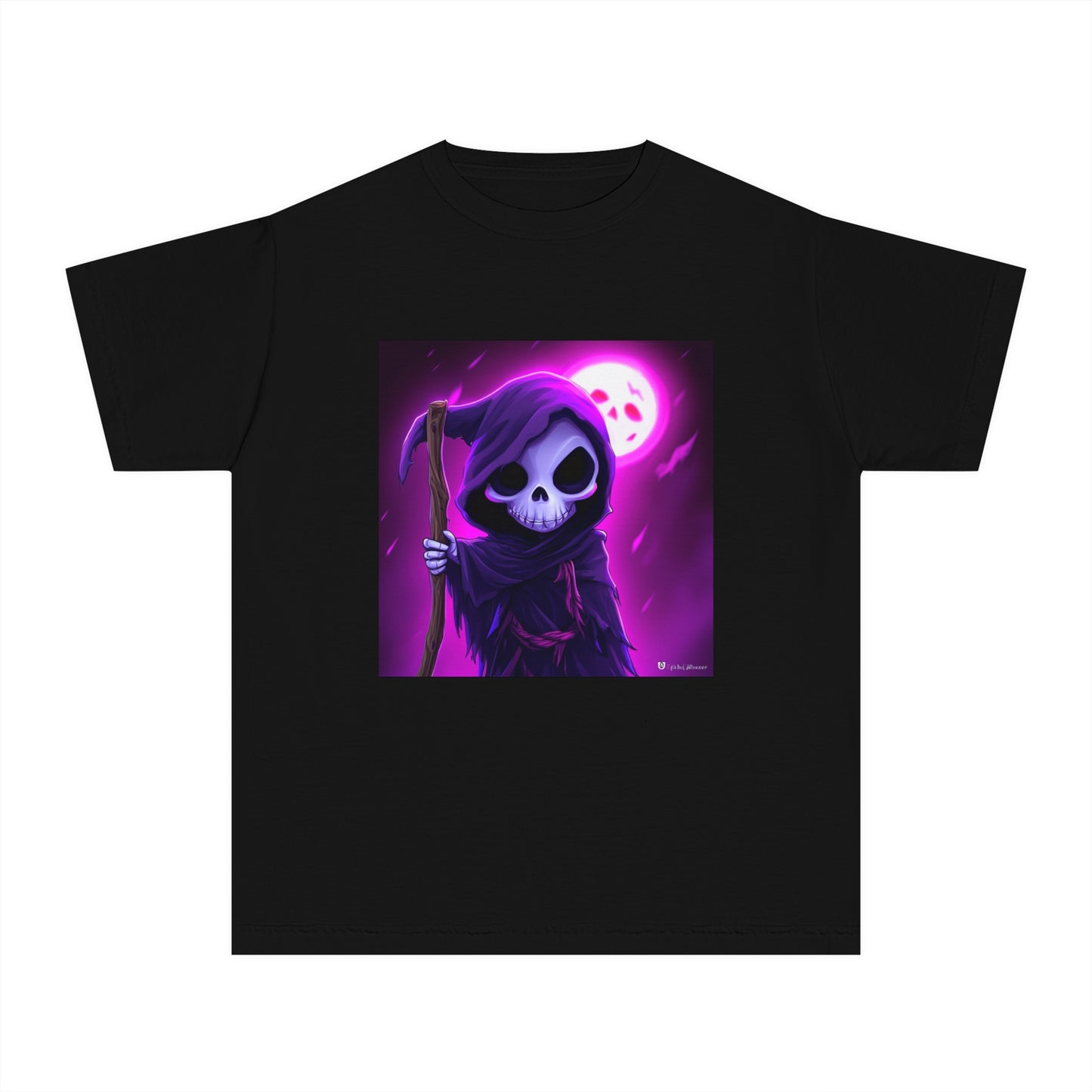 Smiling Moon Grim Reaper Youth Midweight Tee