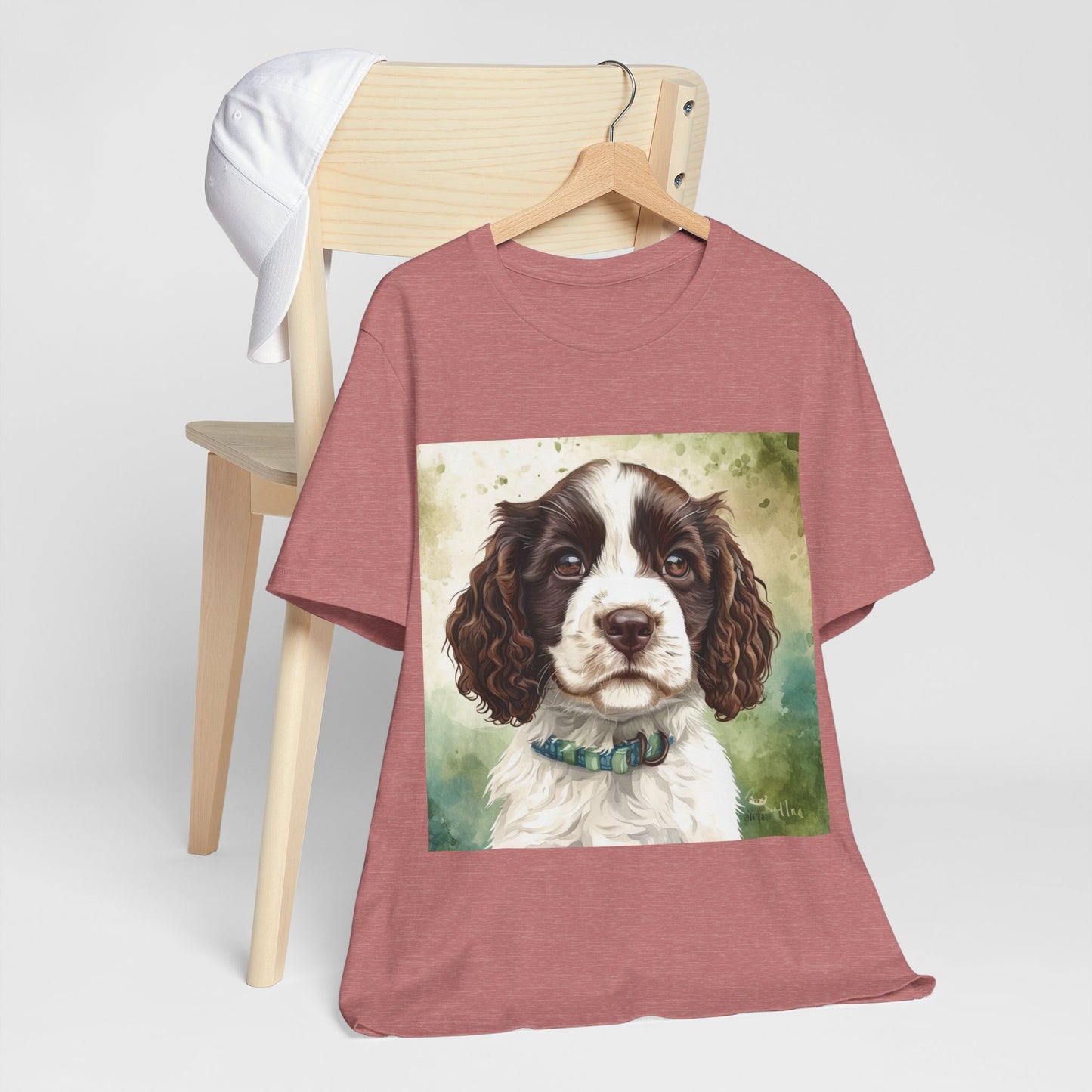 Springer Spaniel Unisex Jersey Short Sleeve Tee