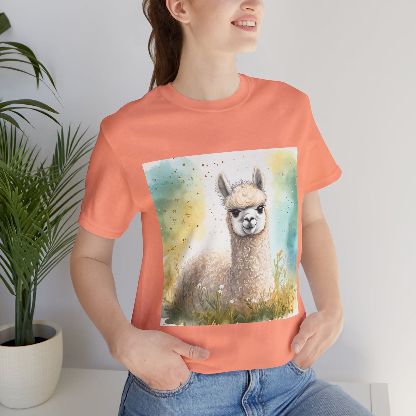 Alpaca Unisex Jersey Short Sleeve Tee