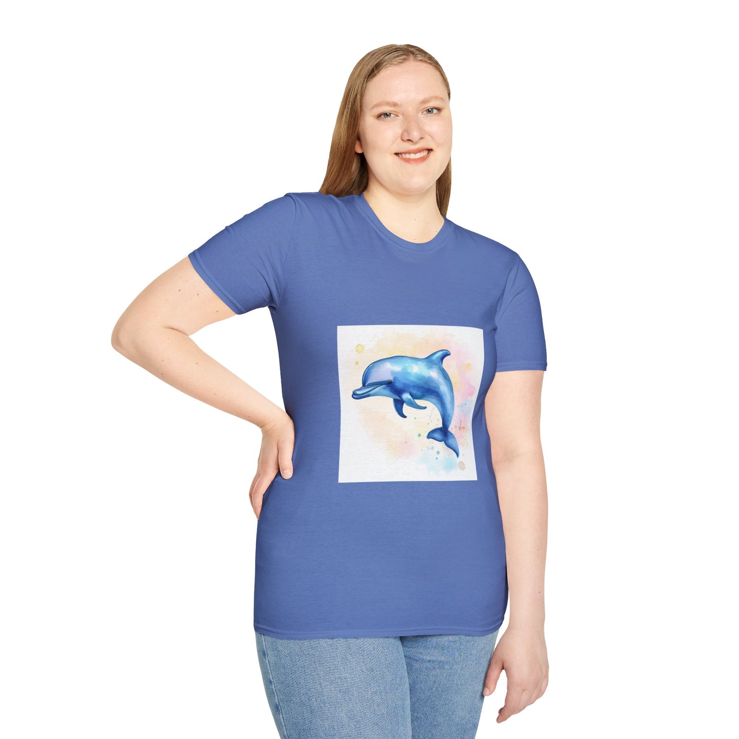 Dolphin Unisex Softstyle T-Shirt