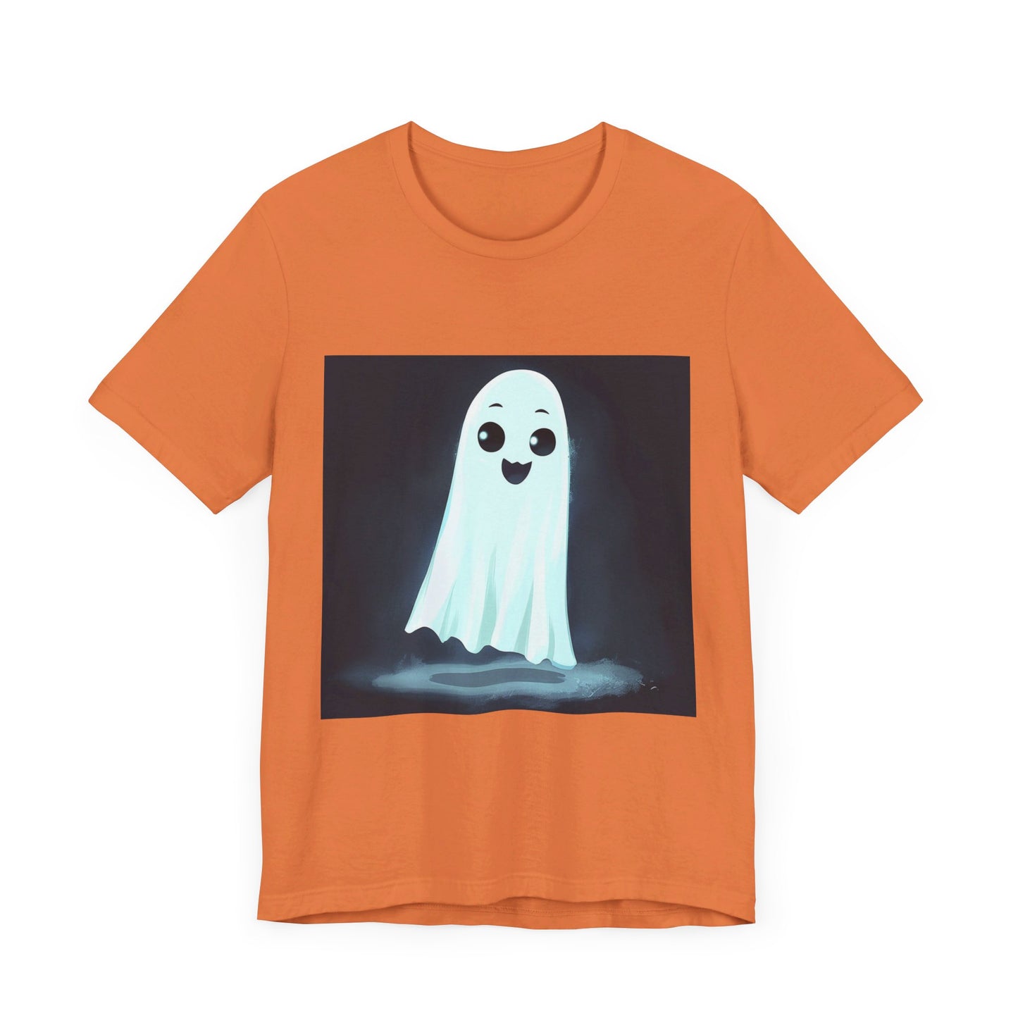 Cute Haunting Ghost Unisex Jersey Short Sleeve Tee