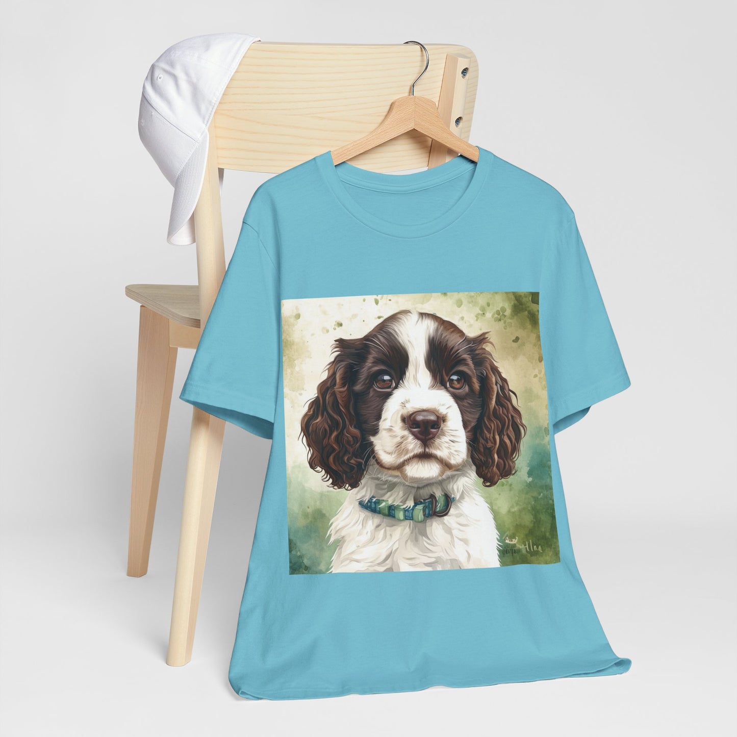 Springer Spaniel Unisex Jersey Short Sleeve Tee