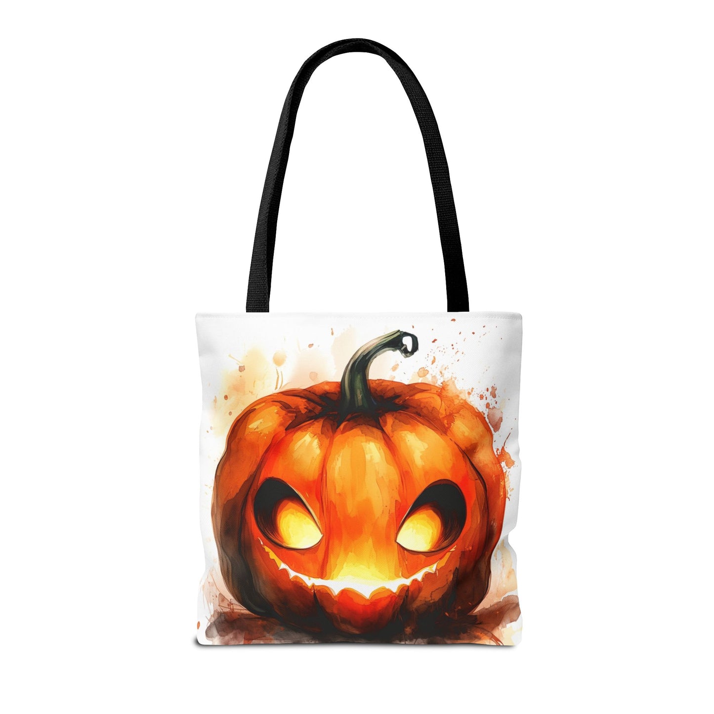 Cute Happy Jack o Lantern Tote Bag (AOP)