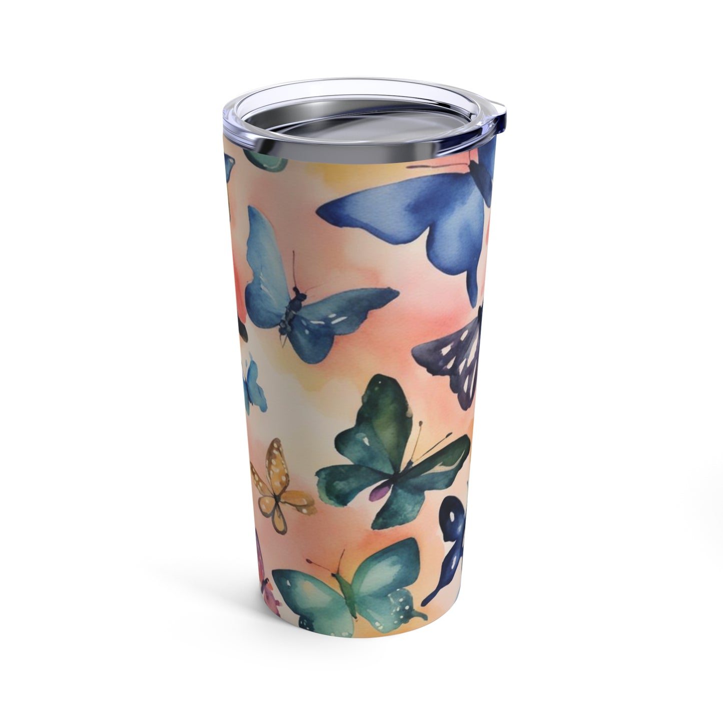 Fluttering Butterflies Tumbler 20oz