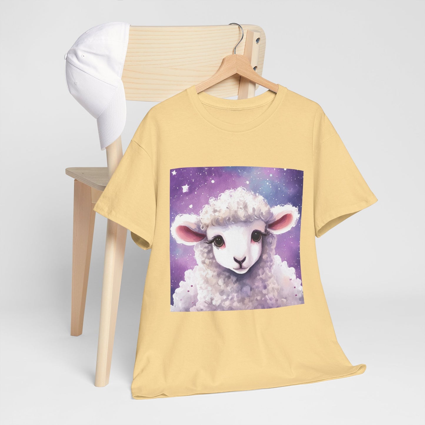 Fuzzy Lamb Unisex Heavy Cotton Tee