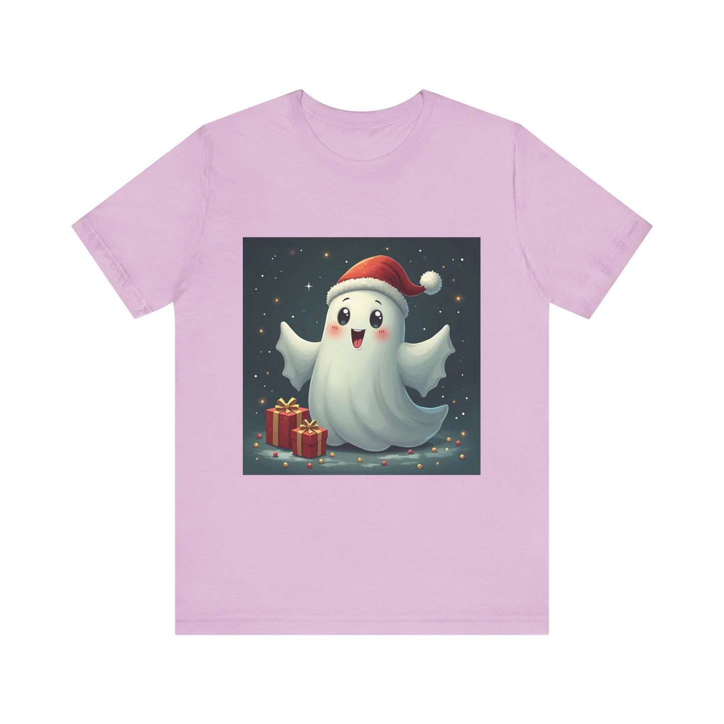 Christmas Presents Ghost Unisex Jersey Tee